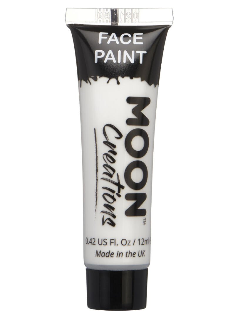 Moon Creations Face & Body Paint, White