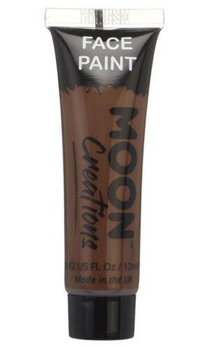 Moon Creations Face & Body Paint, Brown
