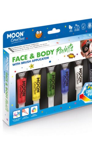 Moon Creations Face & Body Paints, Assorted