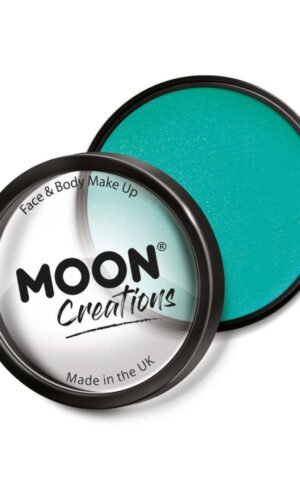 Moon Creations Pro Face Paint Cake Pot, Turquoise