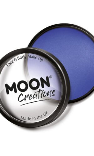 Moon Creations Pro Face Paint Cake Pot, Royal Blue