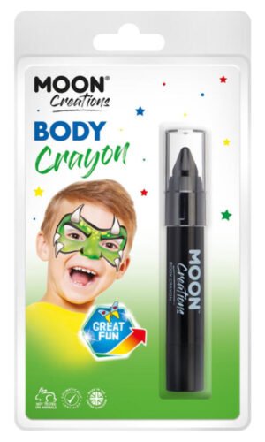 Moon Creations Body Crayons, Black
