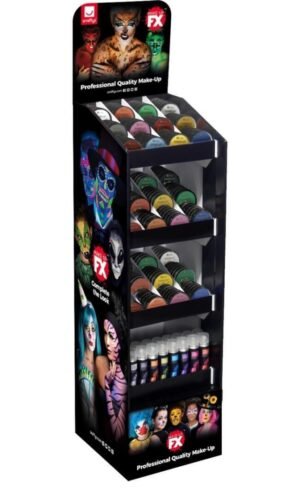 Smiffys Make-Up FX, Free Standing Display Unit,