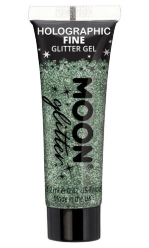 Moon Glitter Holographic Fine Glitter Gel, Green