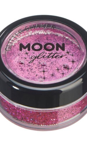 Moon Glitter Holographic Glitter Shakers, Pink