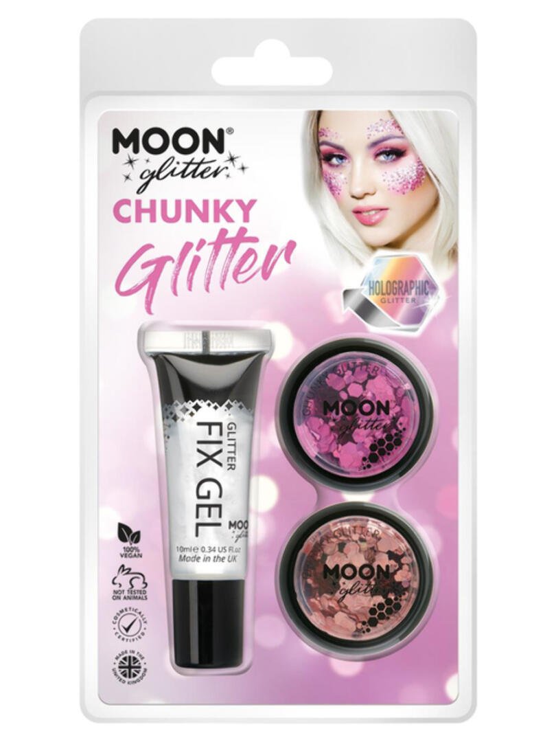 Moon Glitter Holographic Chunky Glitter,