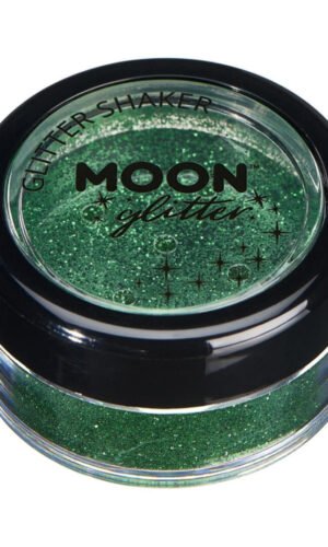 Moon Glitter Classic Fine Glitter Shakers, Green