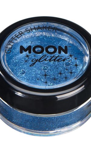 Moon Glitter Classic Fine Glitter Shakers, Blue