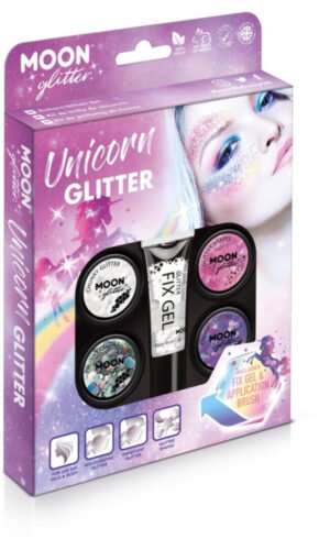 Moon Glitter Unicorn Glitter Kit, Assorted
