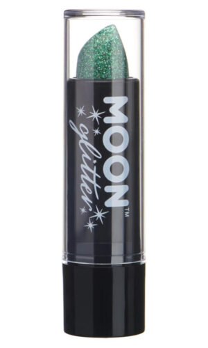 Moon Glitter Holographic Glitter Lipstick, Green