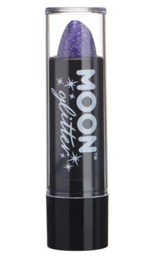 Moon Glitter Holographic Glitter Lipstick, Purple