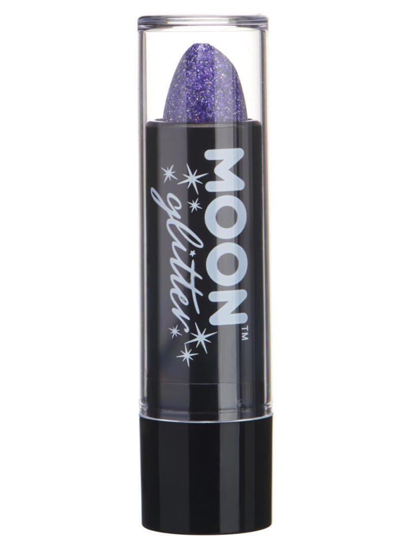 Moon Glitter Holographic Glitter Lipstick, Purple