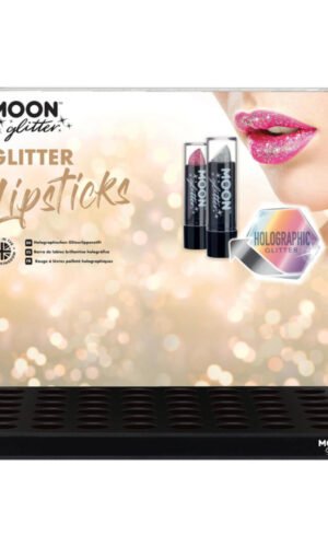 Moon Glitter Holographic Glitter Lipstick,