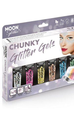 Moon Glitter Holographic Chunky Glitter Gel