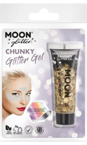 Moon Glitter Holographic Chunky Glitter Gel