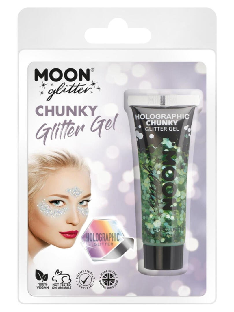 Moon Glitter Holographic Chunky Glitter Gel