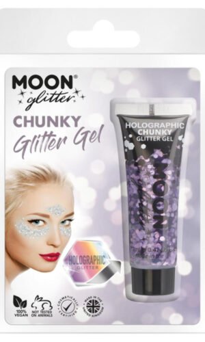 Moon Glitter Holographic Chunky Glitter Gel