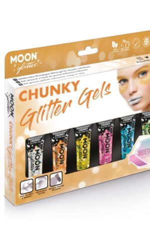 Moon Glitter Iridescent Chunky Glitter Gel