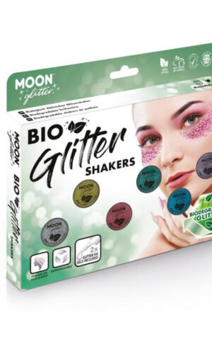 Moon Glitter Bio Glitter Shakers, Assorted