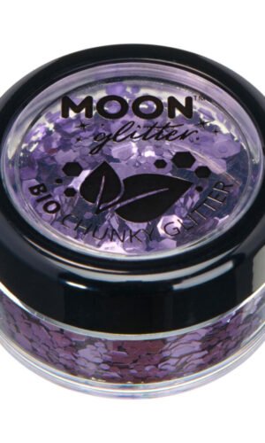 Moon Glitter Bio Chunky Glitter, Lavender