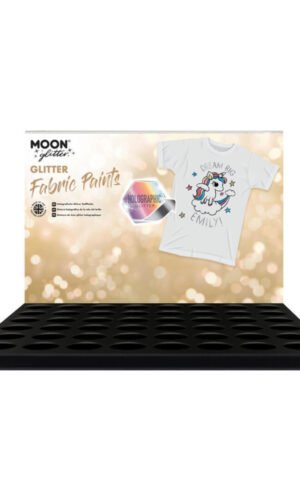 Moon Glitter Holographic Glitter Fabric Paint