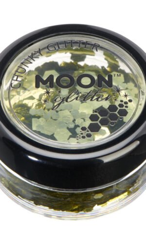 Moon Glitter Classic Chunky Glitter, Gold