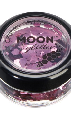 Moon Glitter Classic Chunky Glitter, Pink