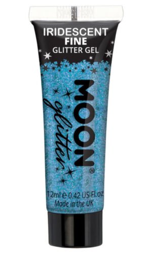 Moon Glitter Iridescent Glitter Gel, Blue
