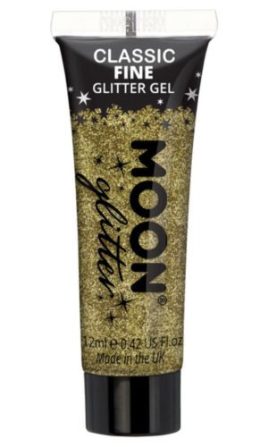 Moon Glitter Classic Fine Glitter Gel, Gold