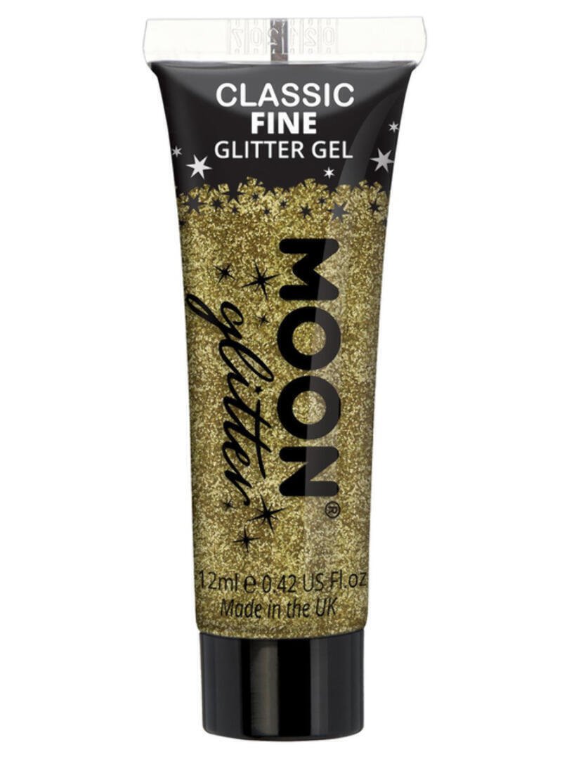 Moon Glitter Classic Fine Glitter Gel, Gold