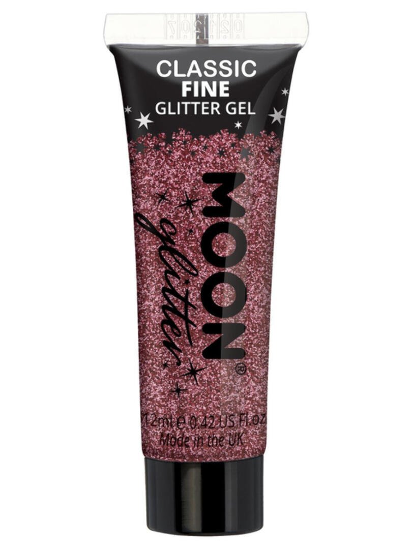 Moon Glitter Classic Fine Glitter Gel, Pink