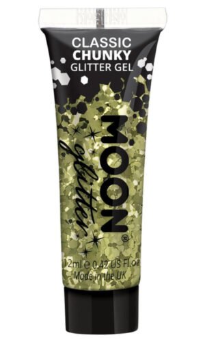 Moon Glitter Classic Chunky Glitter Gel, Gold