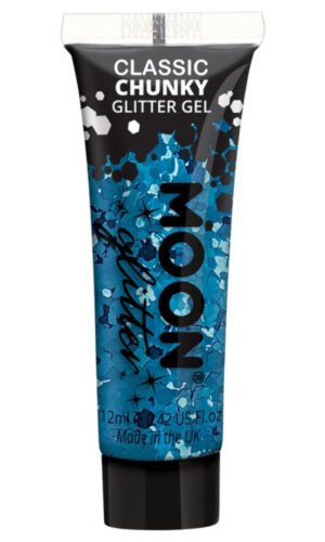 Moon Glitter Classic Chunky Glitter Gel, Blue