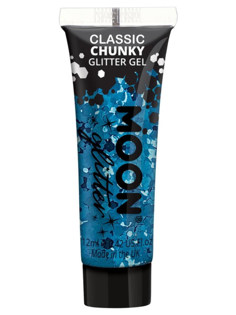 Moon Glitter Classic Chunky Glitter Gel, Blue
