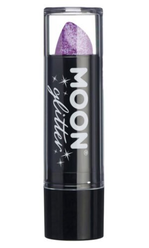 Moon Glitter Iridescent Glitter Lipstick, Purple