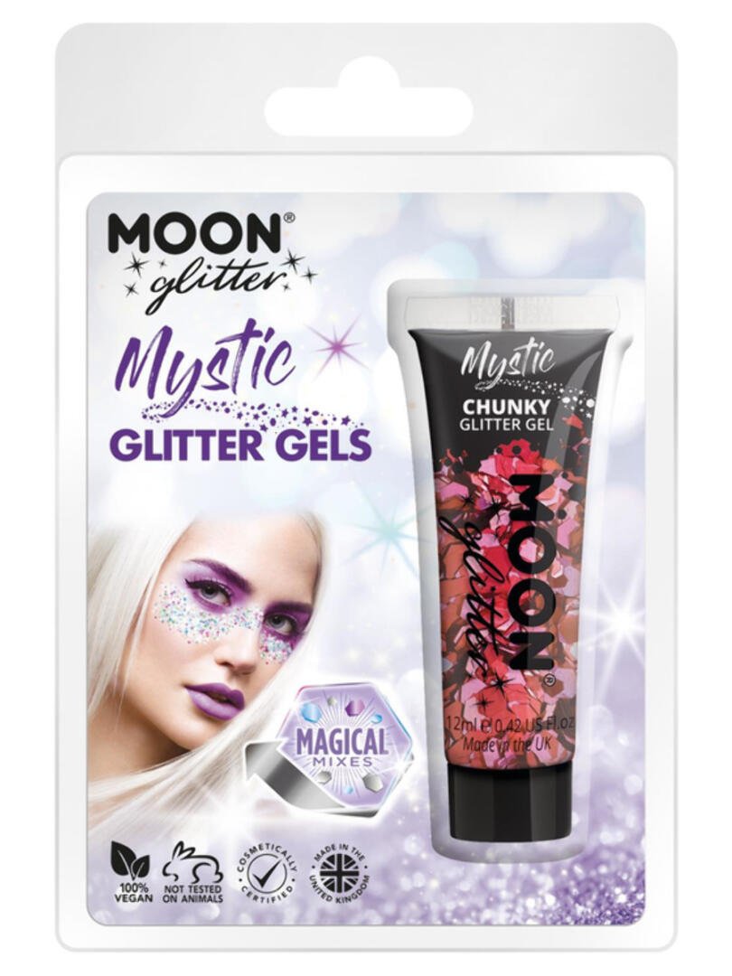Moon Glitter Mystic Chunky Glitter Gel, Clamshell