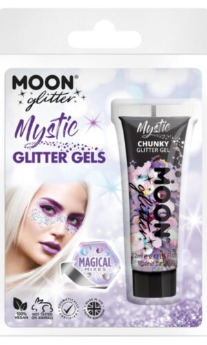 Moon Glitter Mystic Chunky Glitter Gel, Clamshell