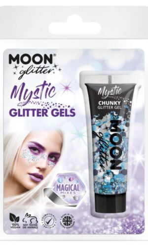 Moon Glitter Mystic Chunky Glitter Gel, Clamshell