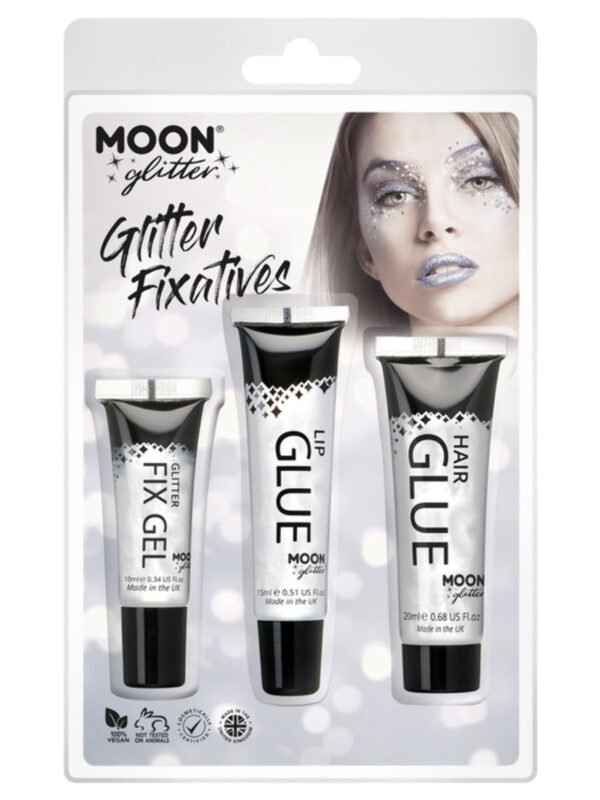 Moon Glitter Fix Gel Clear G32109 Costume Make Up Moon Glitter Fix Gel Clear G32109 Costume Make Up