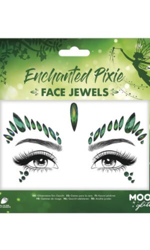 Moon Glitter Face Jewels, Enchanted Pixie