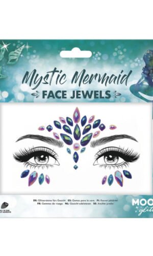 Moon Glitter Face Jewels, Mystic Mermaid