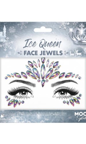Moon Glitter Face Jewels, Ice Queen