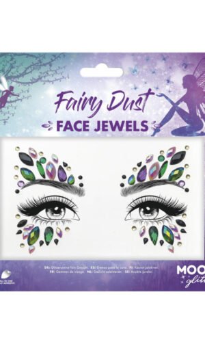 Moon Glitter Face Jewels, Fairy Dust