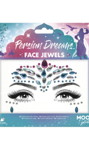 Moon Glitter Face Jewels, Persian Dreams