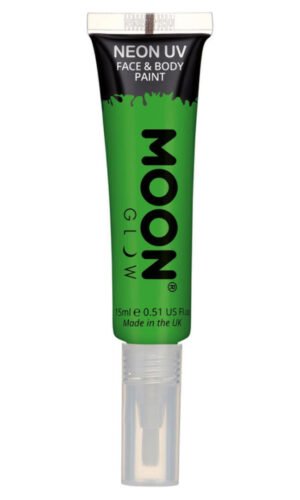 Moon Glow Intense Neon UV Face Paint, Green
