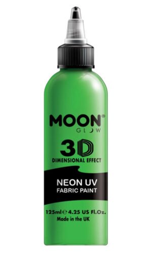Moon Glow - Neon UV Intense Fabric Paint, Green