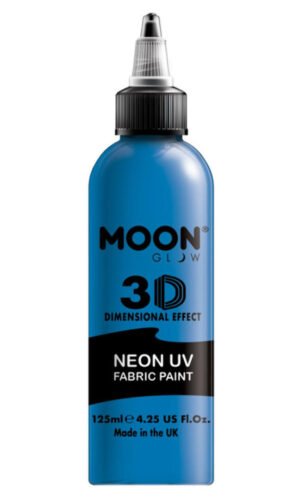 Moon Glow - Neon UV Intense Fabric Paint, Blue