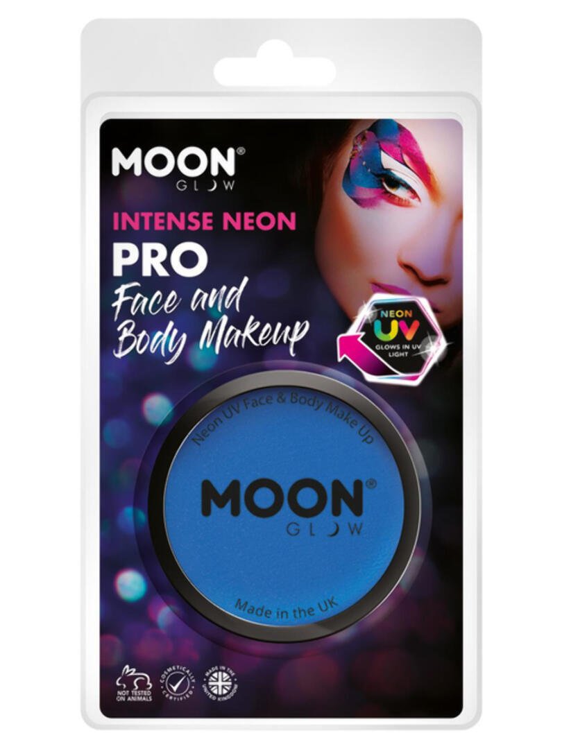 Moon Glow Pro Intense Neon UV Cake Pot, Intense Bl