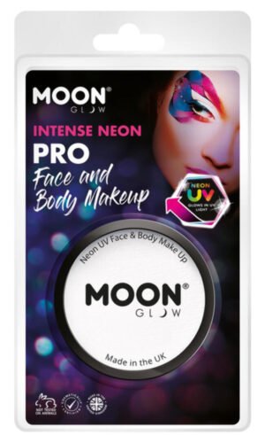Moon Glow Pro Intense Neon UV Cake Pot, Intense Wh