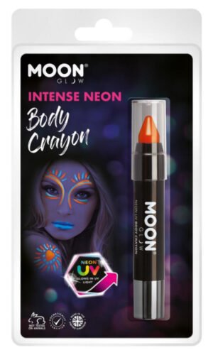 Moon Glow Intense Neon UV Body Crayons, Intense Or